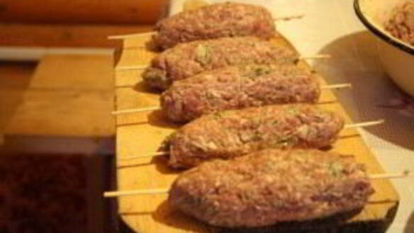 ШАГ 2. люля-кебаб на углях