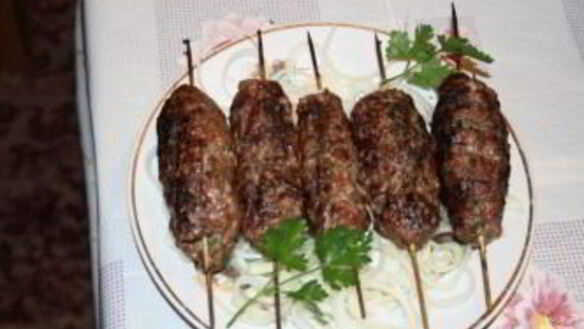 ШАГ 4. люля-кебаб на углях