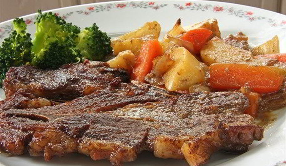 Рецепт маринованная баранина в травах