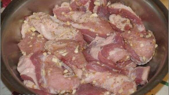 ШАГ 10. мясо и овощи