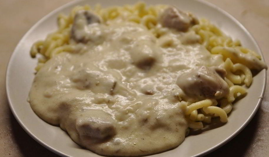 Рецепт мясо кусочками на сковороде