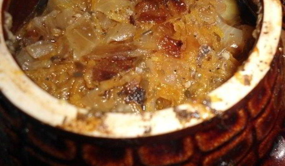 Рецепт мясо с грибами в горшочках