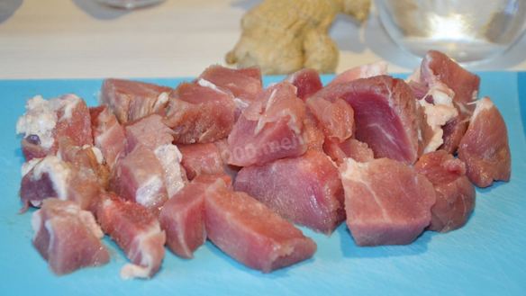 ШАГ 3. мясо в тыквенном соусе