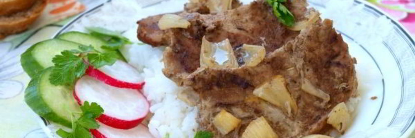 Отбивные из говядины в духовке