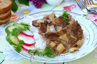 Отбивные из говядины в духовке