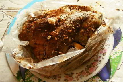 Рулька свиная в аэрогриле