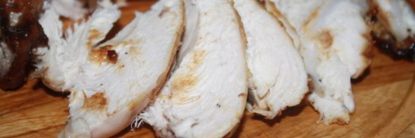 Сочная запеченная куриная грудка