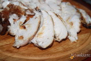 Сочная запеченная куриная грудка