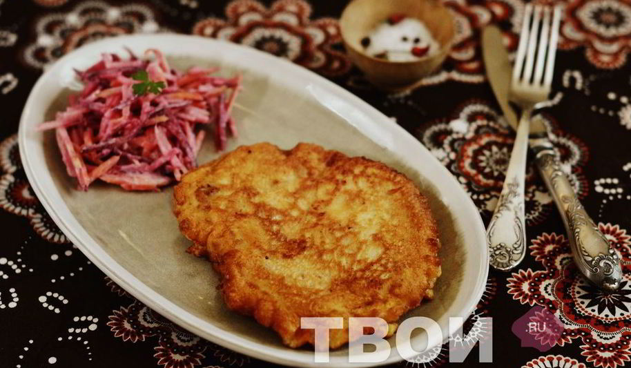 Рецепт свиная отбивная в кляре