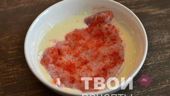 ШАГ 4. свиная отбивная в кляре