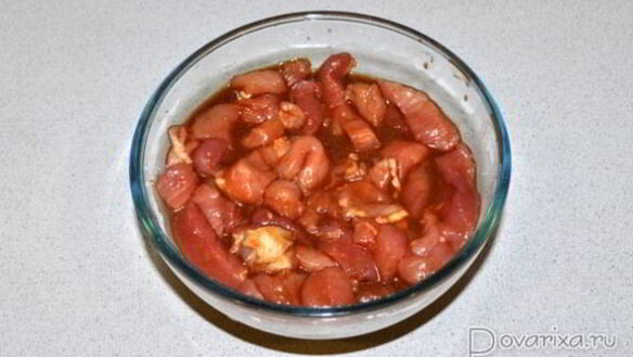 ШАГ 2. свинина по-китайски с ананасом