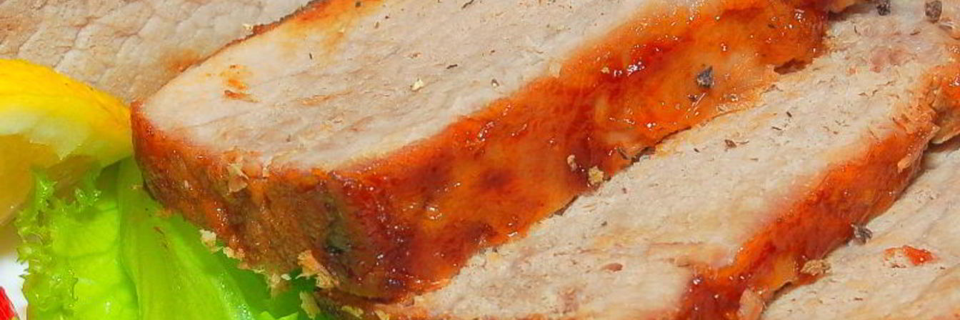 Свинина в абрикосовой глазури