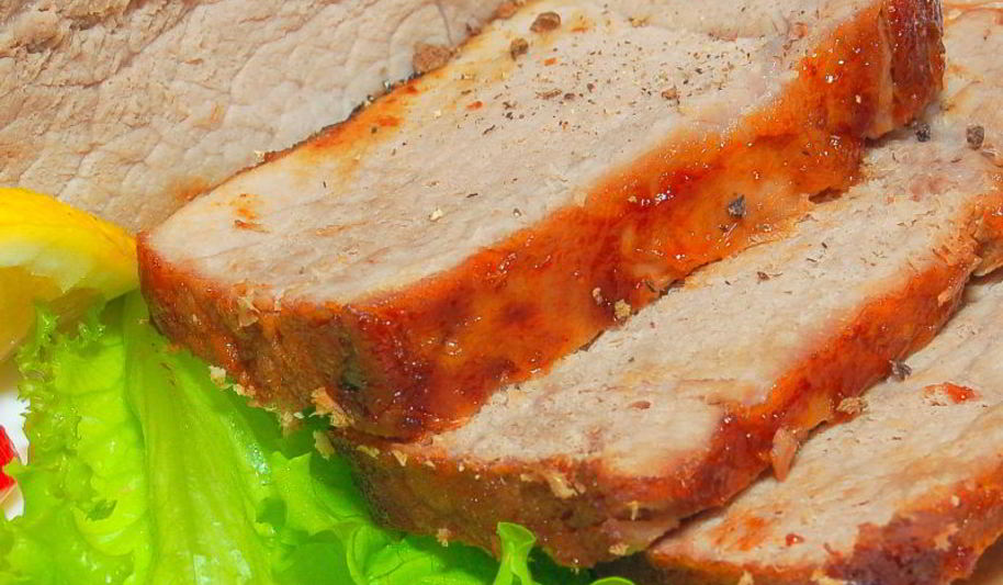 Рецепт свинина в абрикосовой глазури