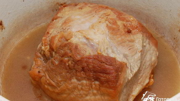 ШАГ 3. свинина в абрикосовой глазури