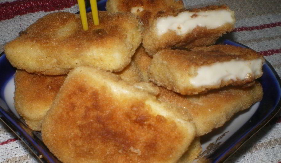 Рецепт сырные наггетсы