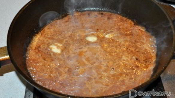 ШАГ 5. тушеная курица бурбон