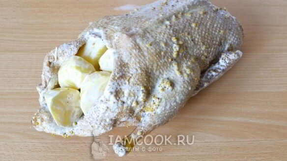 ШАГ 6. утка в духовке с картошкой