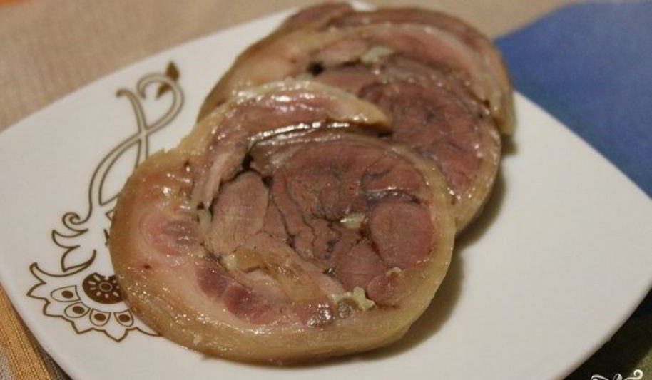 Рецепт ветчина из рульки