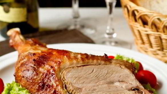 ШАГ 11. запеченная ножка индейки в пряном маринаде