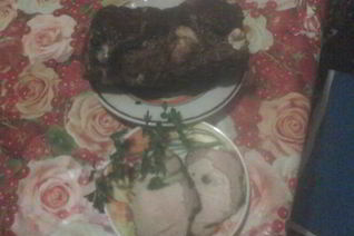 Запеченное мясо