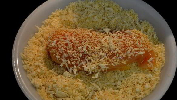 ШАГ 3. запеченные кокосовые куриные грудки