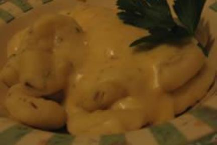 Ньокки с голубым сыром