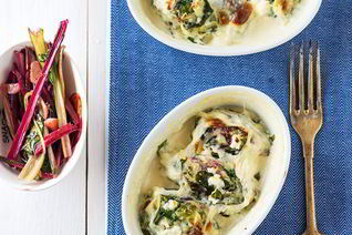 Ньокки с мангольдом