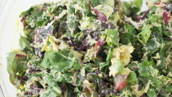 ШАГ 8. ньокки с мангольдом