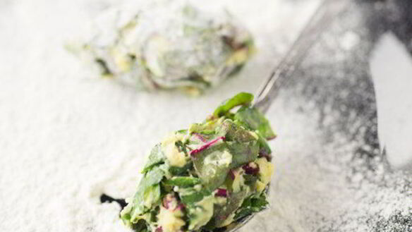 ШАГ 9. ньокки с мангольдом