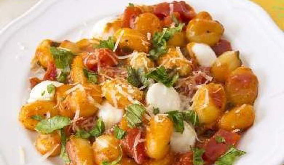 Рецепт ньокки с овощным соусом