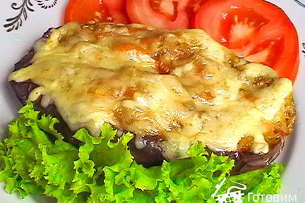 Баклажаны, фаршированные овощами