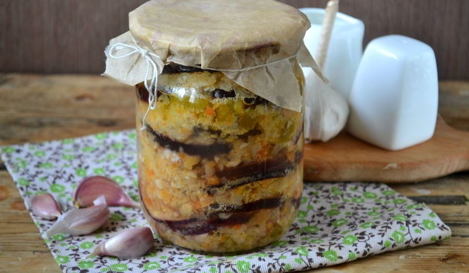 Рецепт баклажаны кружочками в острой приправе