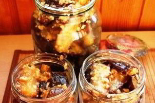 Баклажаны на закуску, острые