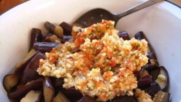 ШАГ 2. баклажаны на закуску, острые