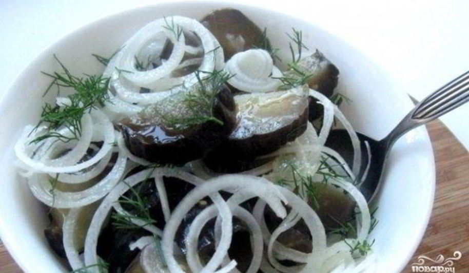 Рецепт баклажаны под прессом
