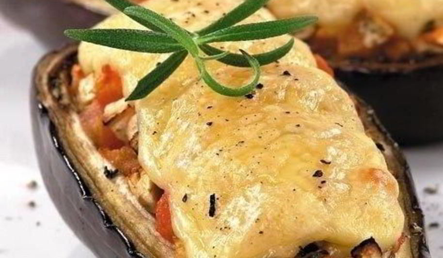 Рецепт баклажаны с курицей под сыром моцарелла