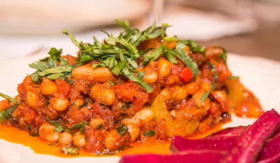 Рецепт белая фасоль с помидорами