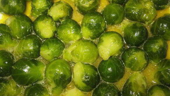 ШАГ 4. брюссельская капуста в апельсиново-имбирном соусе