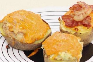 Дважды запеченный картофель