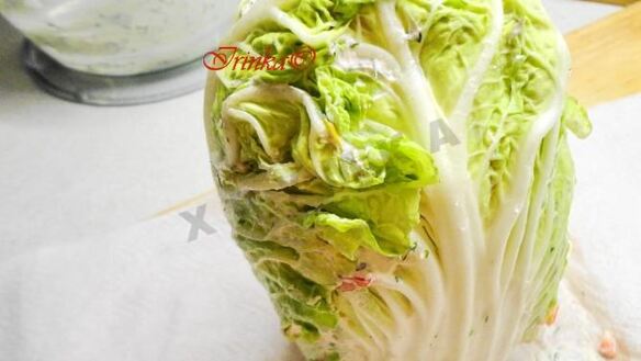 ШАГ 4. фаршированная пекинская капуста на закуску