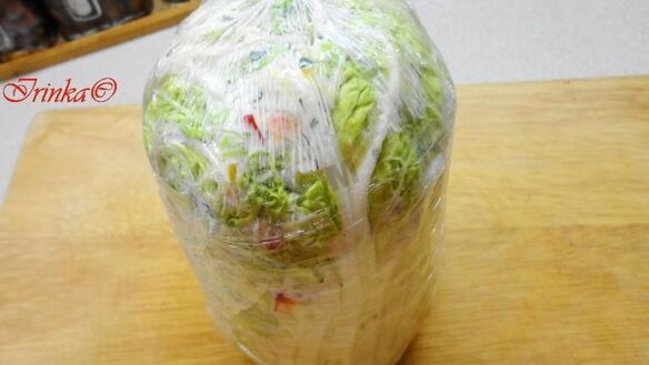 ШАГ 6. фаршированная пекинская капуста на закуску