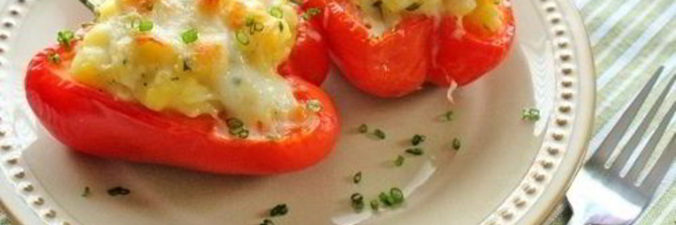 Фаршированный перец, запеченный в духовке