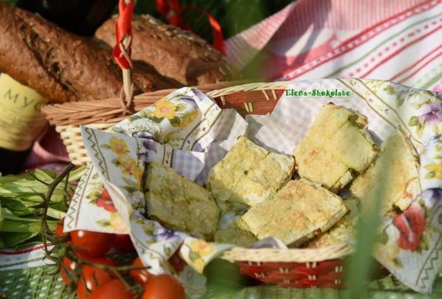 Фаршированные конвертики из кабачков