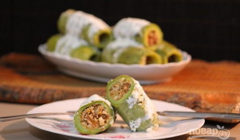 Рецепт фаршированные цукини по-гречески