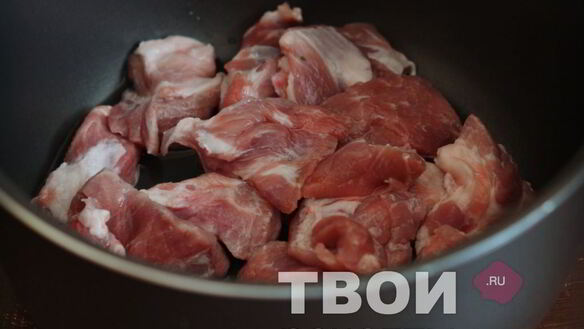 ШАГ 2. фасоль с мясом