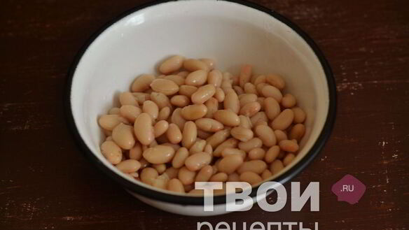 ШАГ 8. фасоль с мясом