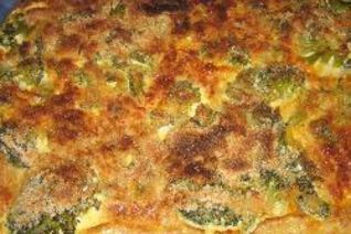 Гратен из брокколи