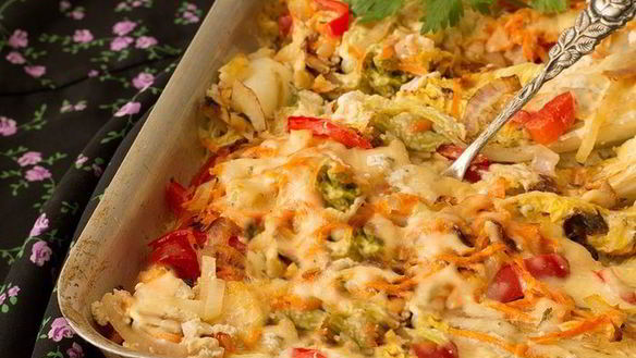 ШАГ 6. гратен из пекинской капусты