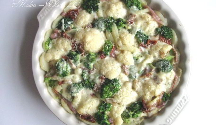 Рецепт гратен с овощами