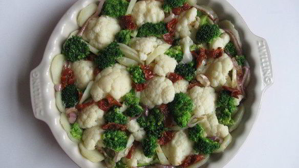 ШАГ 4. гратен с овощами